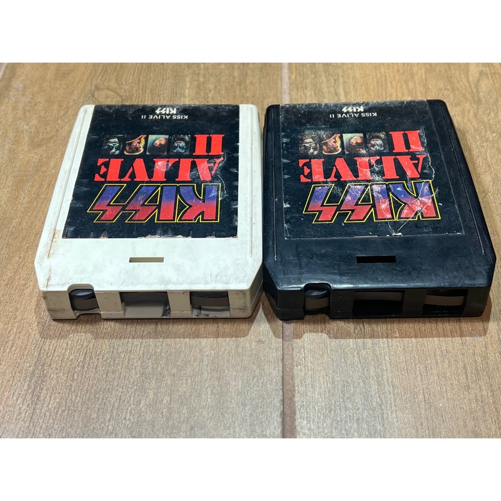 KISS Alive II 8-Track Tape Set Volume I and II Casablanca NBL8-7076 Vintage Rock